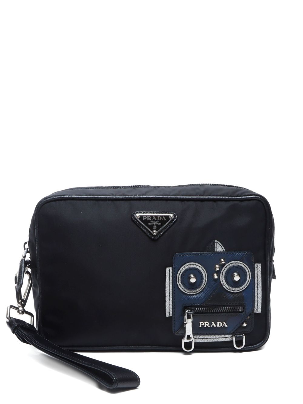2010s robot-motif clutch bag