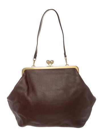 Leather Kisslock Frame Large