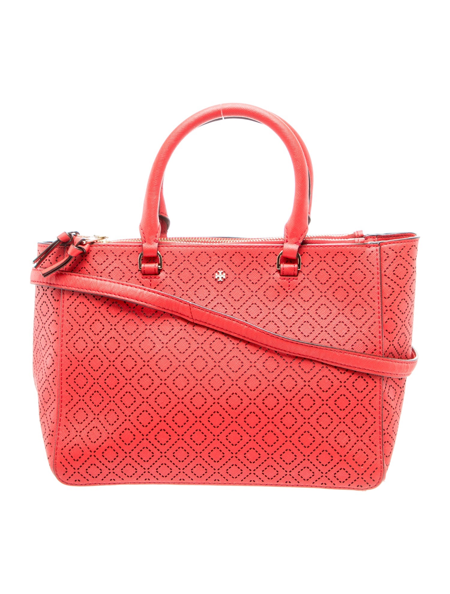 Saffiano Leather Top Handle Bag