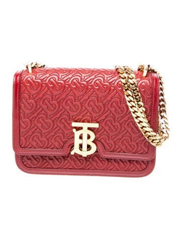TB Monogram Shoulder Bag Small