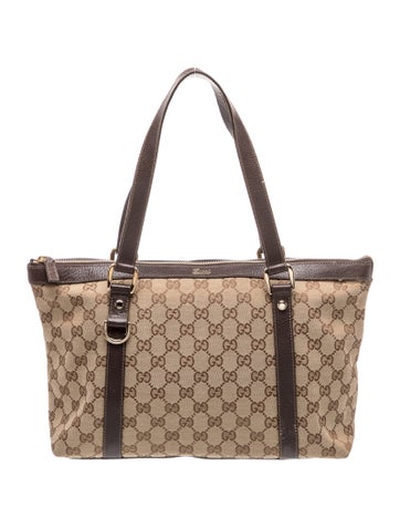 GG Canvas Abbey Small Vintage
