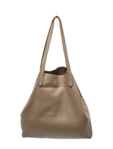 Cuyana Leather Bucket Bag
