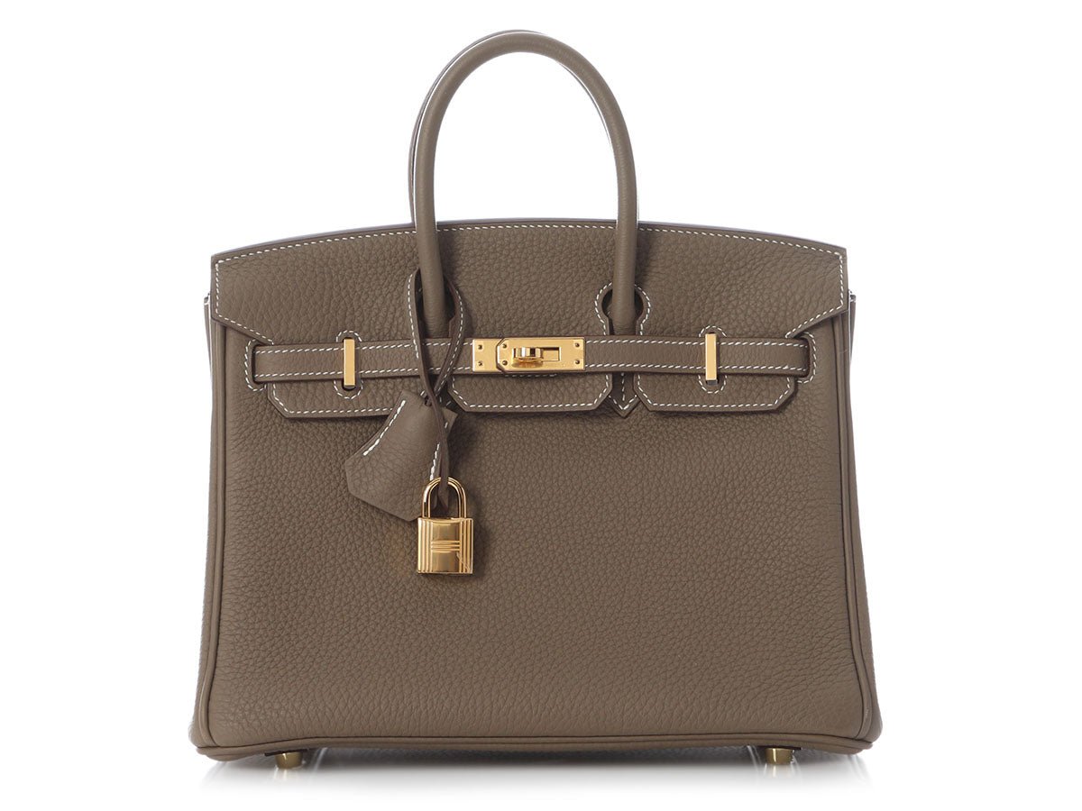Hermès Etoupe Togo Birkin 25