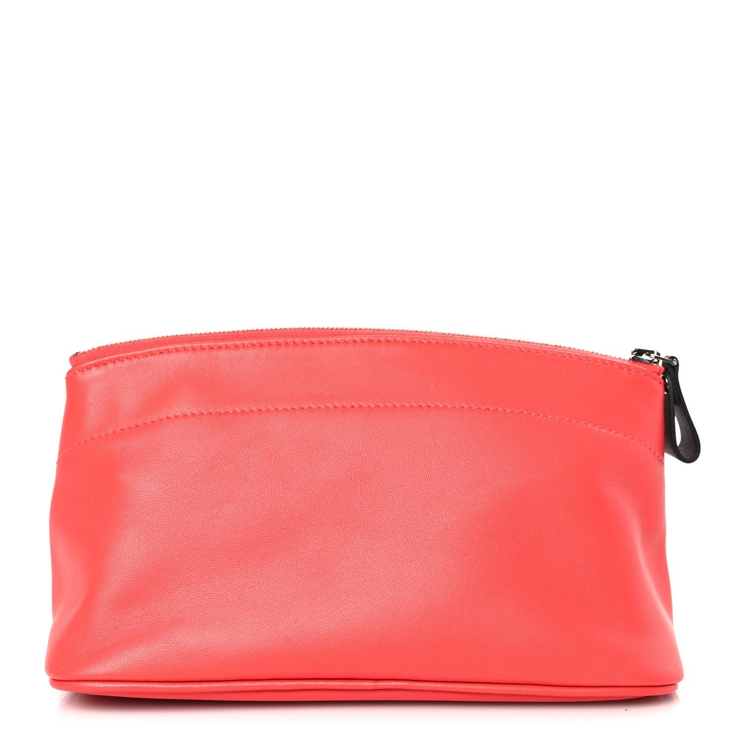 Hermes Milo Lambskin Swift Tohubohu Pouch MM Rose Jaipur Prune