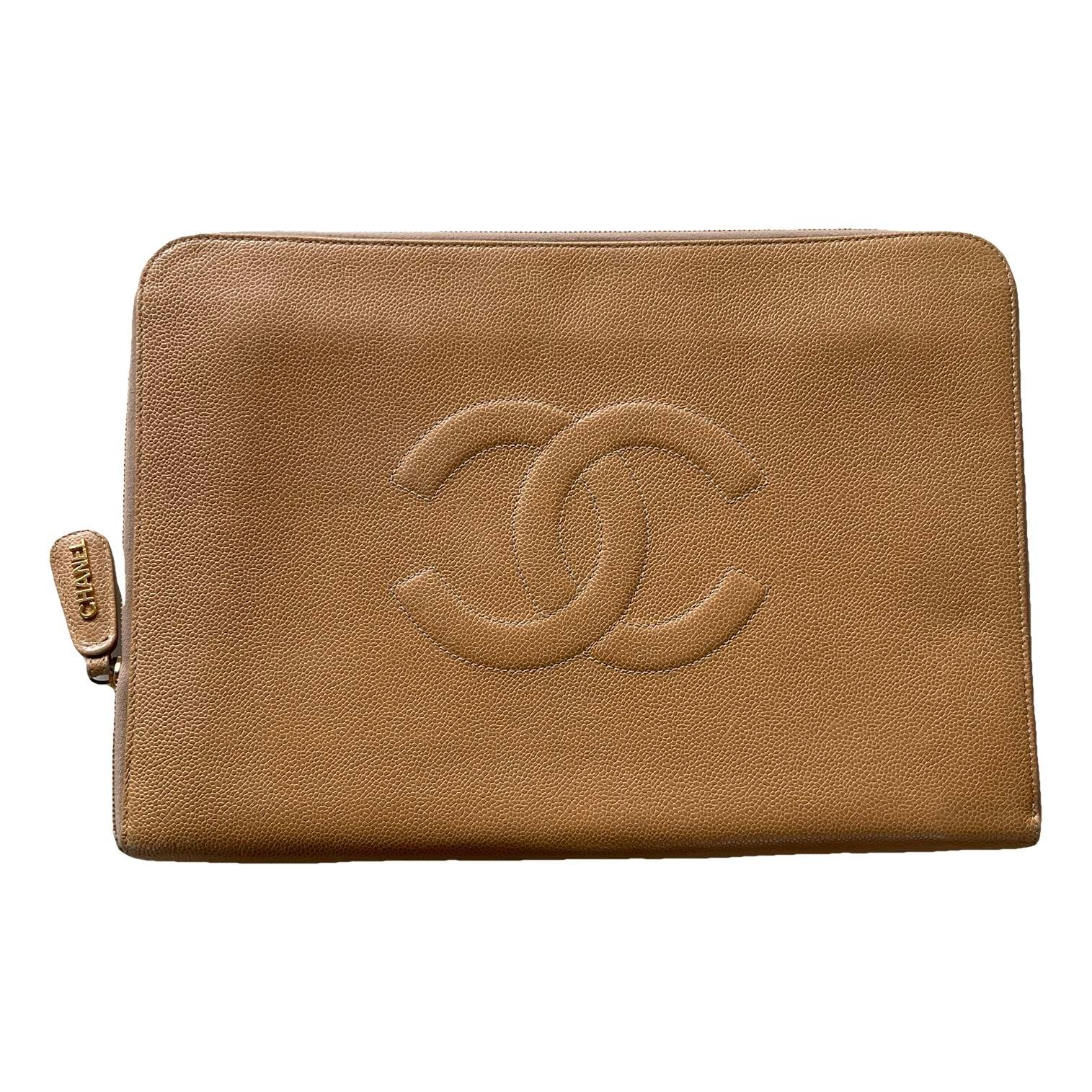 Timeless/Classique leather clutch bag