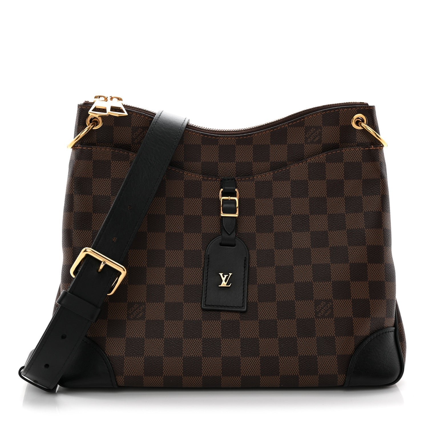 Louis Vuitton Damier Ebene Odeon MM Black
