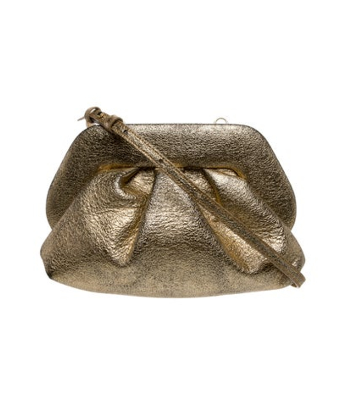 Themoire Leather Crossbody Bag