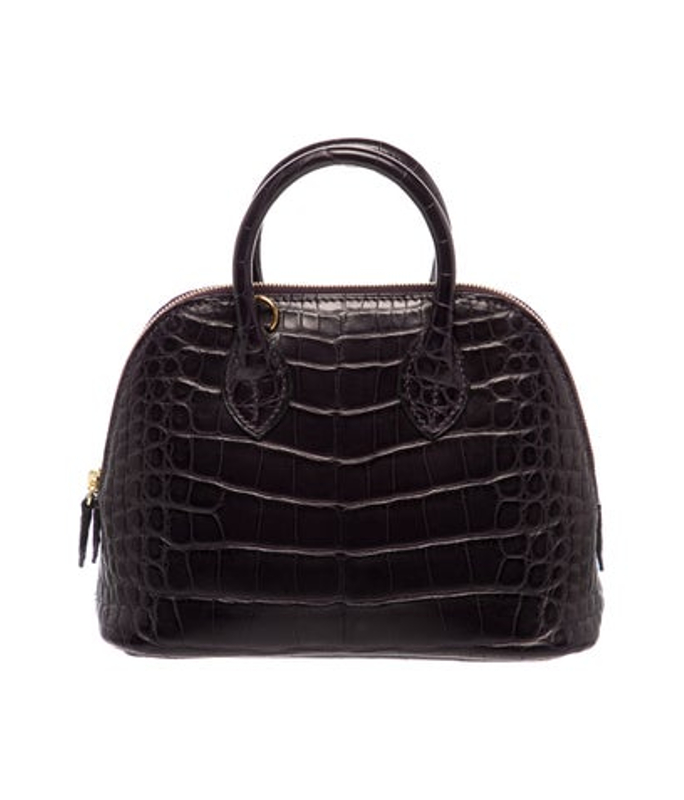 Hermes Matte Alligator Mini Bolide 1923