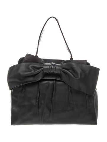 Leather Top Handle Bag