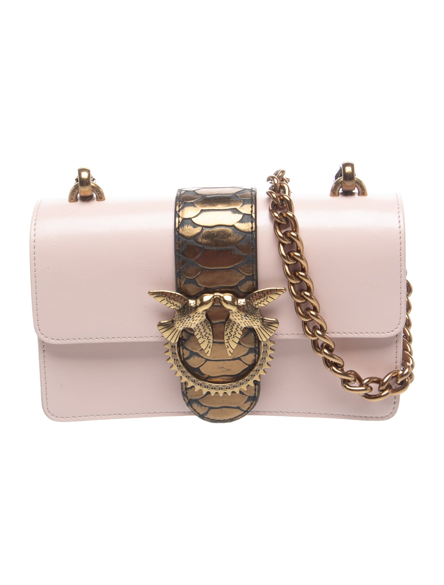 Pinko Leather Crossbody Bag