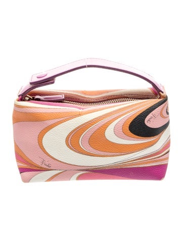 Emilio Pucci Leather Top Handle Bag