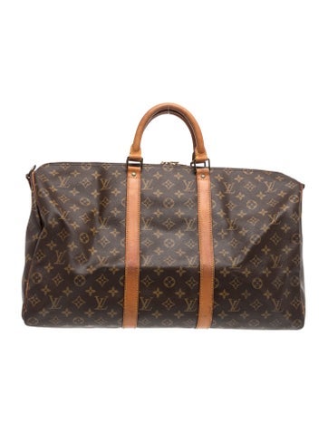 LV Monogram Keepall Bandouliere 50 Vintage