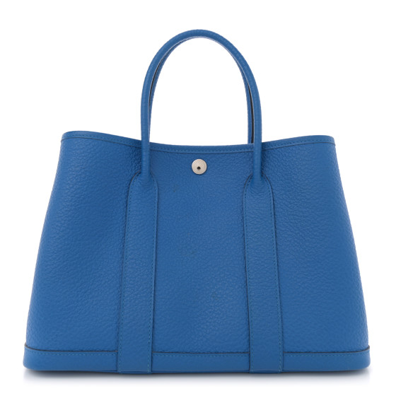 Hermes Negonda Garden Party 30 TPM Bleu Zellige