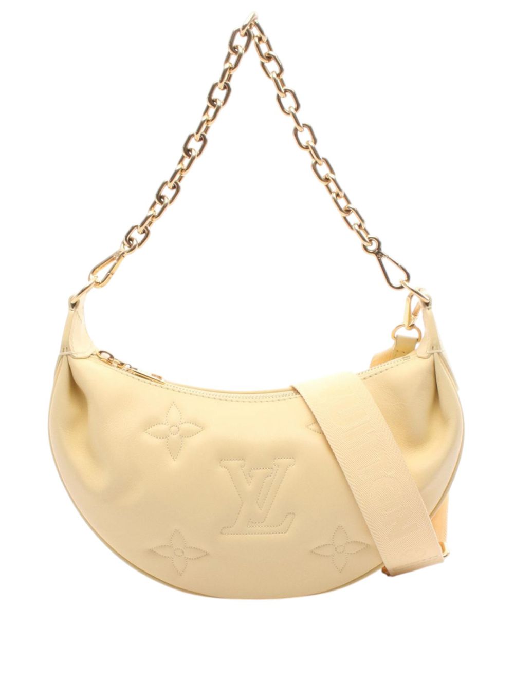 2021-2026 Leather Bubblegram Over The Moon satchel