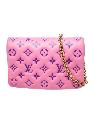 Lambskin Monogram Pochette Coussin