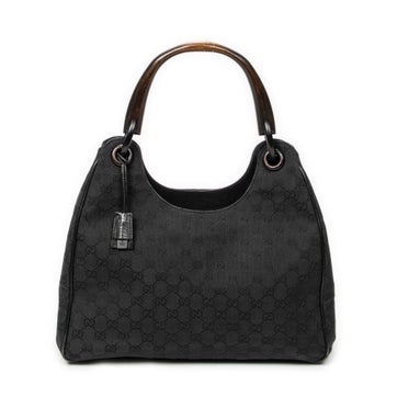 Canvas Wooden Handle Colbert Hobo
