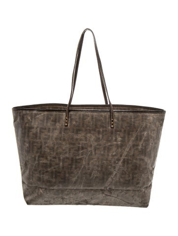 Fendi Zucca FF Roll Tote