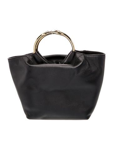 Leather Top Handle Bag