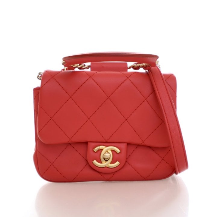Chanel Mini Lambskin In The Loop Bag
