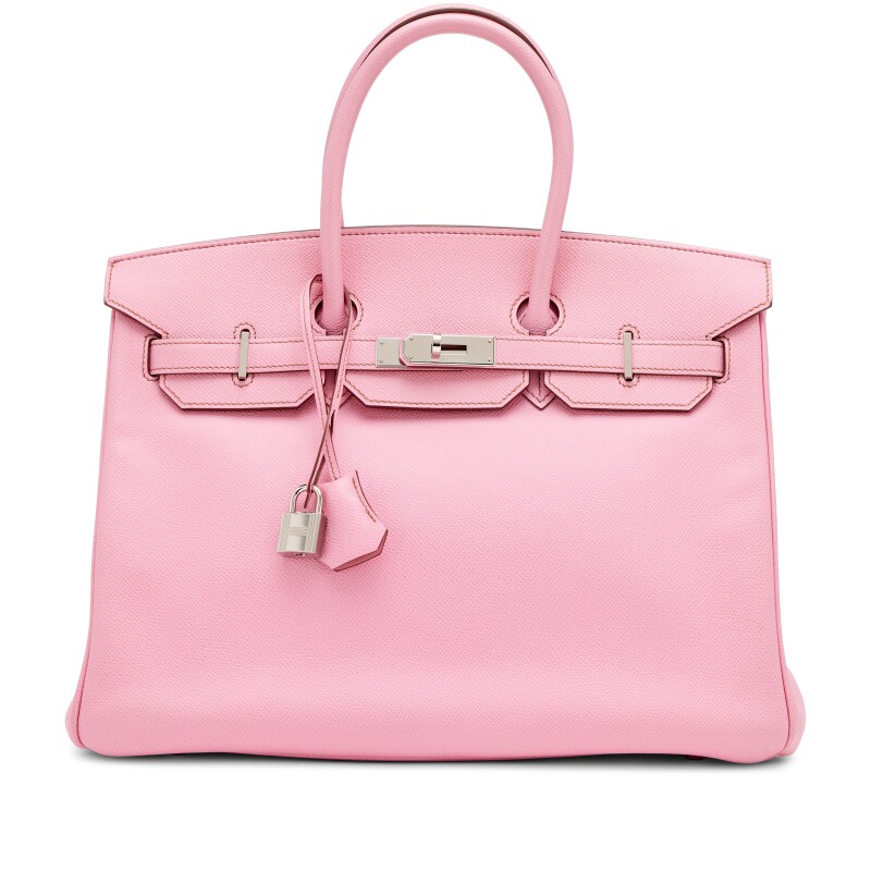 Bubblegum Pink 5P Epsom Birkin 35 Palladium Hardware, 2011