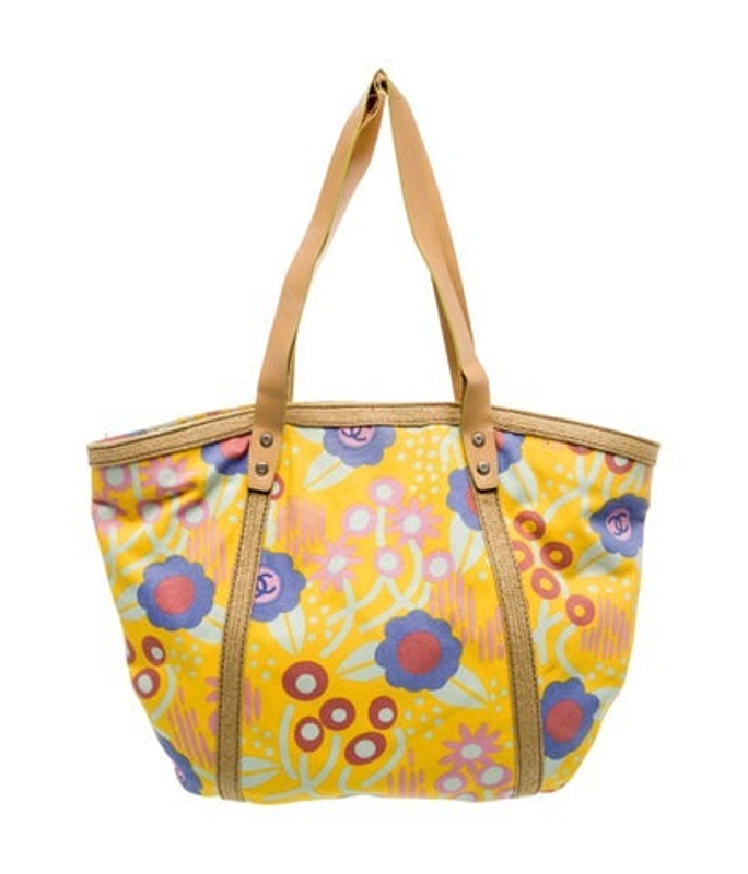 Chanel High Summer Camellia Tote