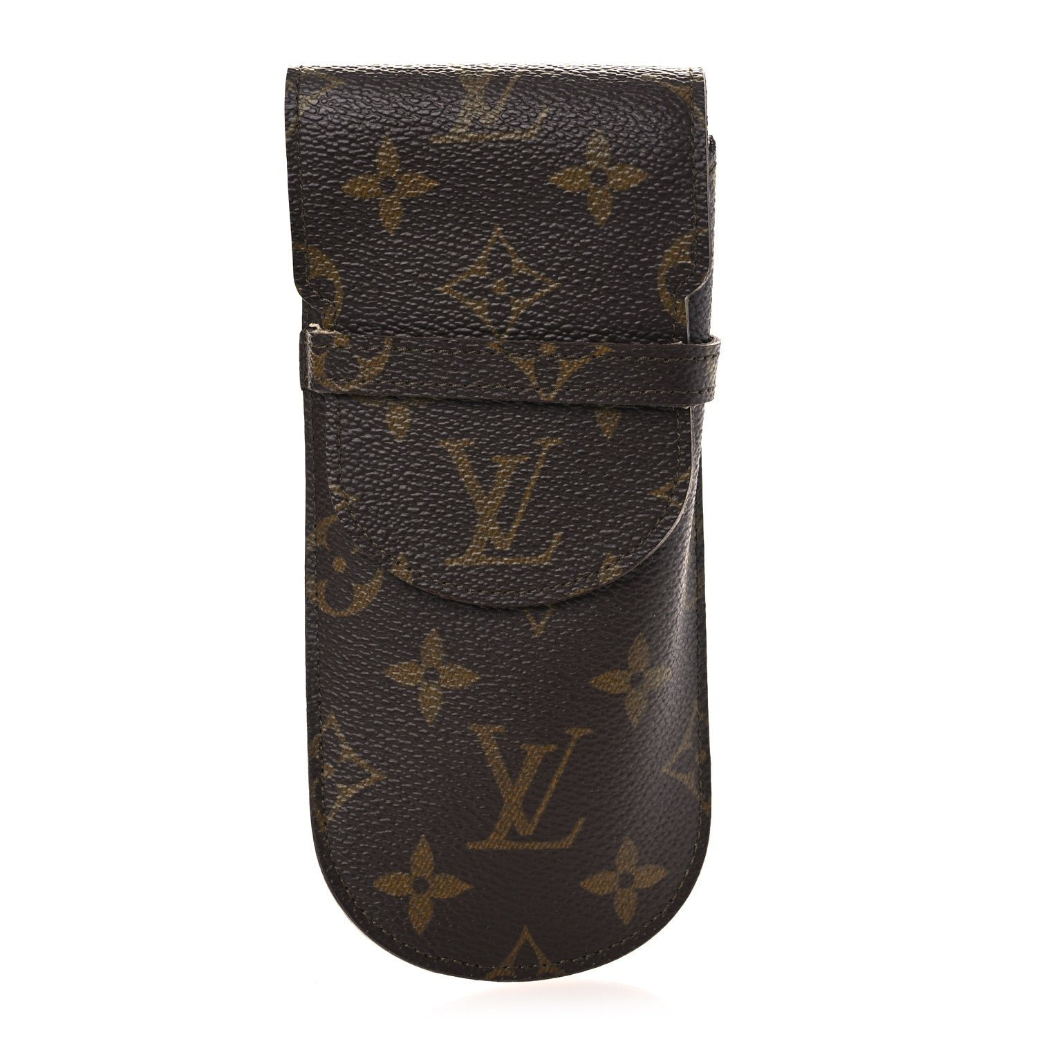 Louis Vuitton Monogram Glasses Sunglasses Case w Flap