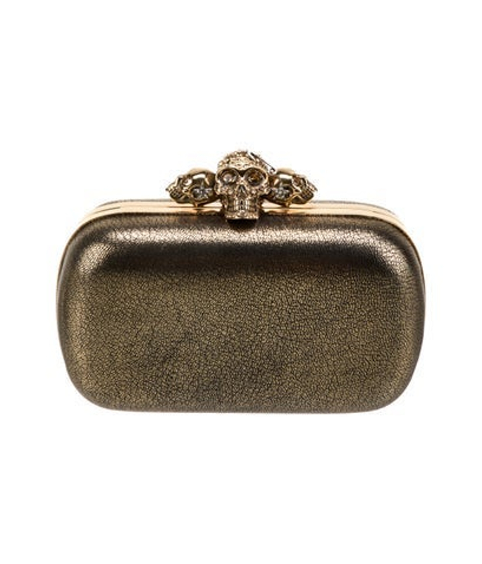 Alexander McQueen Mcqueen Skull Minaudiere