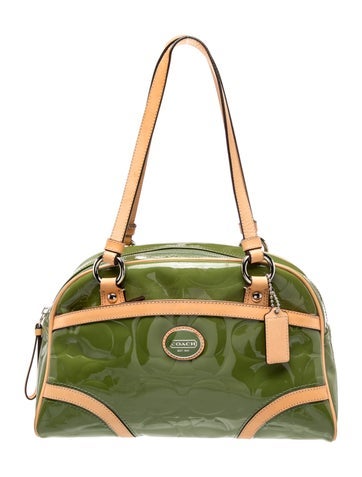 Coach Patent Leather Shoulder Bag