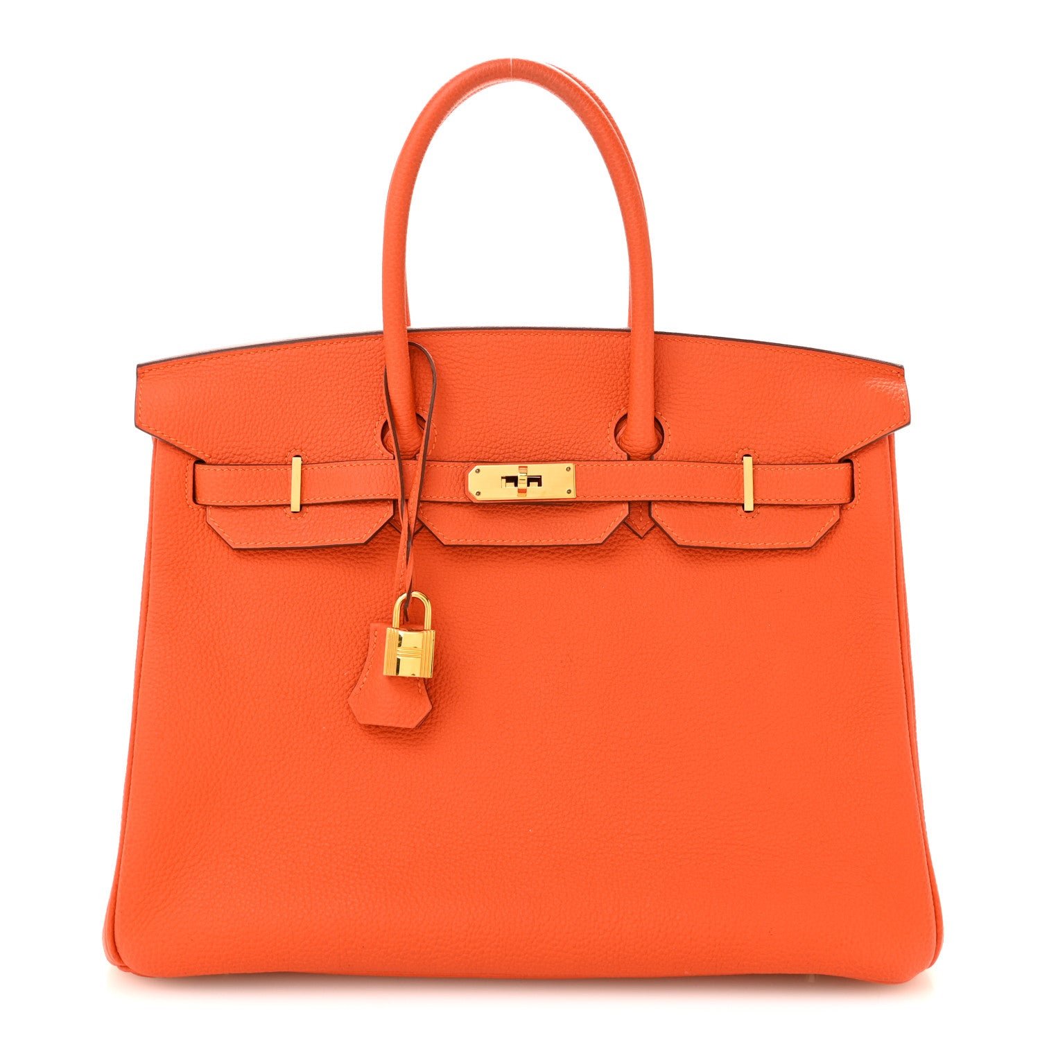 Hermes Togo BIRKIN 35 Orange