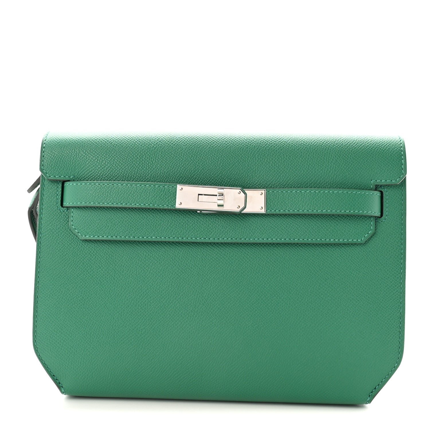 Epsom Kelly Depeches 25 Pouch Vert Jade