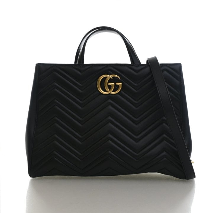 Gucci Medium Calfskin Marmont Tote
