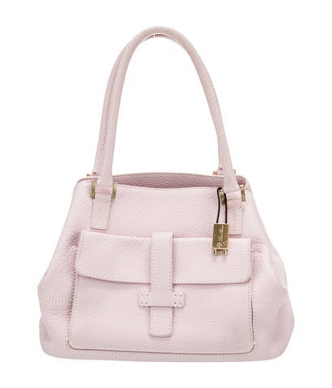 Loro Piana Piana Leather Top Handle Bag