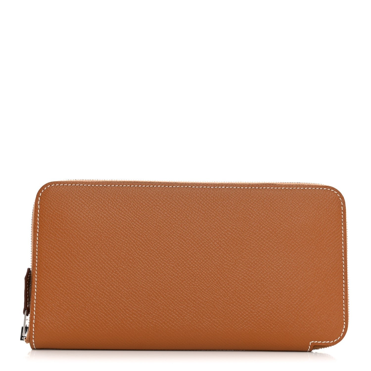 Hermes Epsom Silk'In Wallet Gold Jaune De Naples