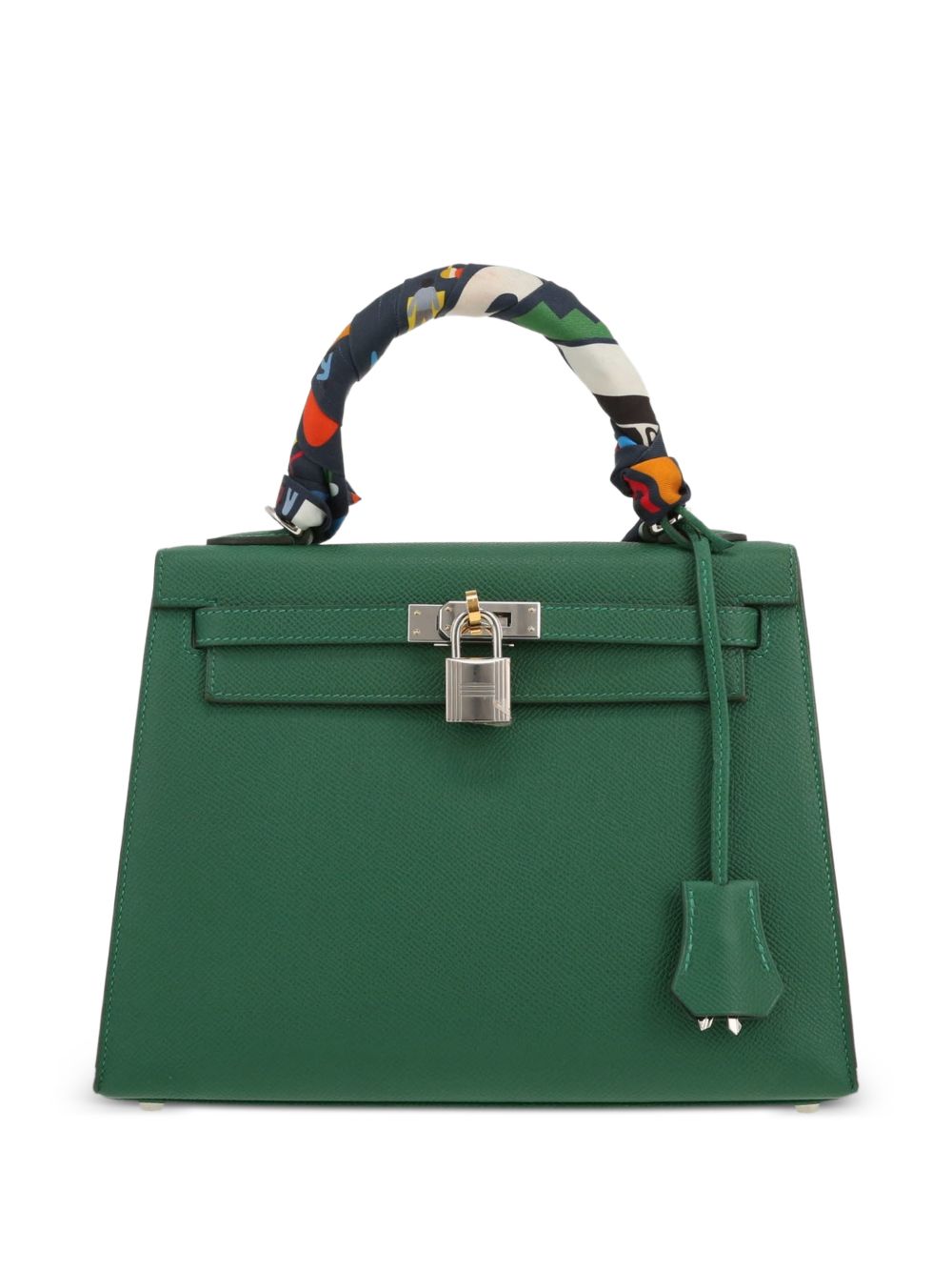 Hermès カレ 90 《コーチング》 レッド/グリーン/白 | BagUSeek