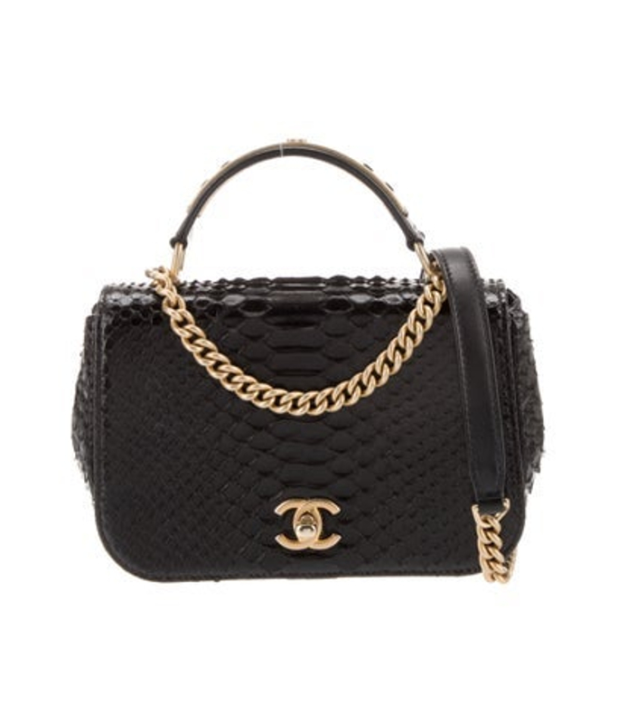 Chanel Python Crossbody Bag
