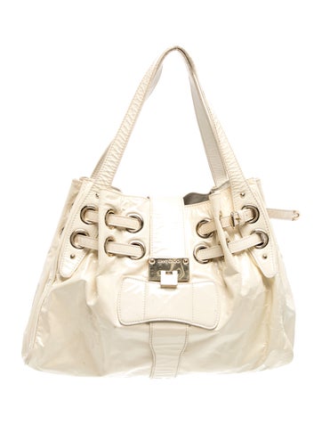 Patent Leather Shoulder Bag