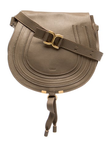 Leather Marcie Saddle Bag Small