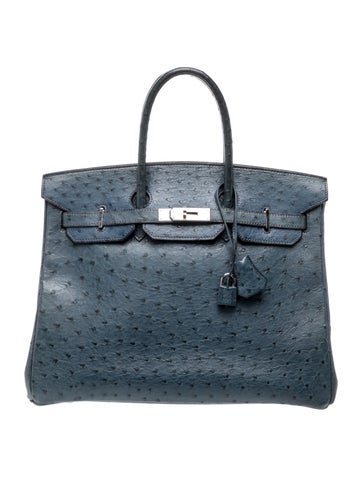 Hermes Ostrich Birkin 35