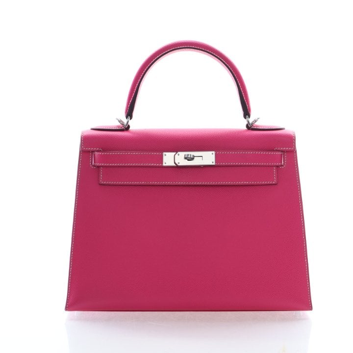 Hermes Rose Tyrien Epsom Candy Sellier Kelly 28