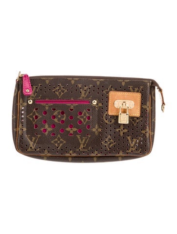 Perforated Monogram Pochette Accessoires