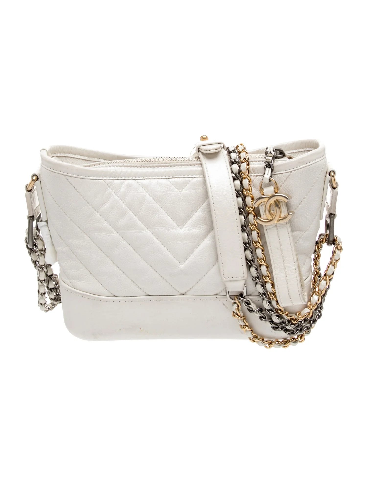 Small Chevron Gabrielle Hobo