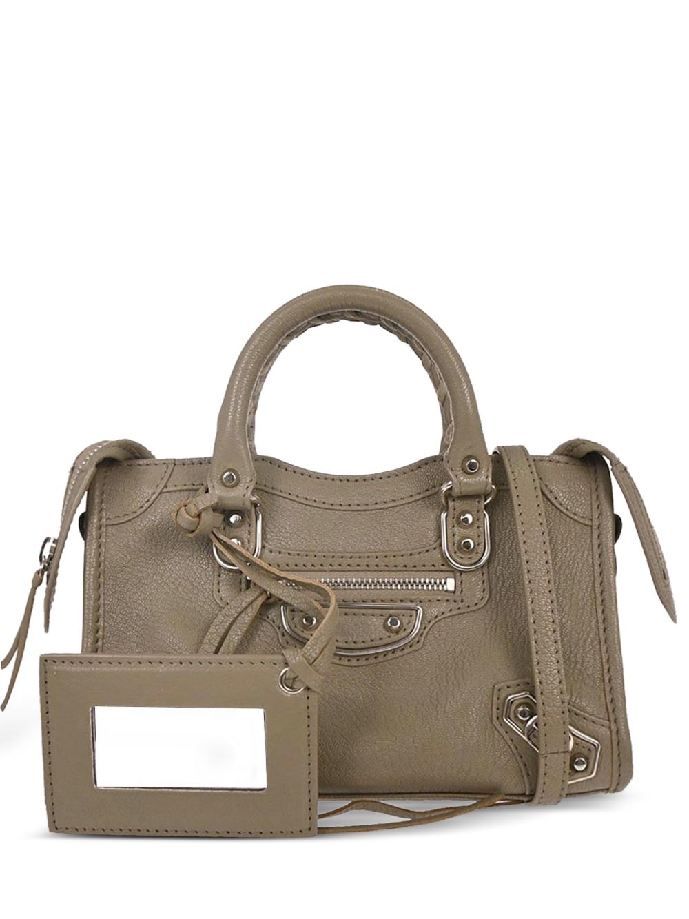 2020 mini Edge Classic City metallic tote bag