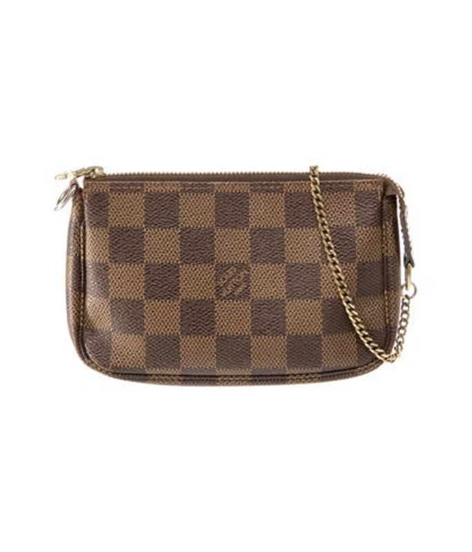 Louis Vuitton Vuitton Damier Ebene Pochette Accessoires Mini