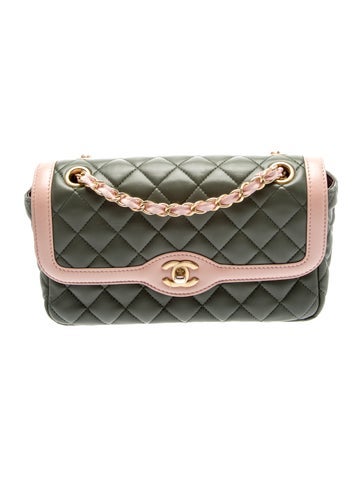 Bi-Color Flap Bag