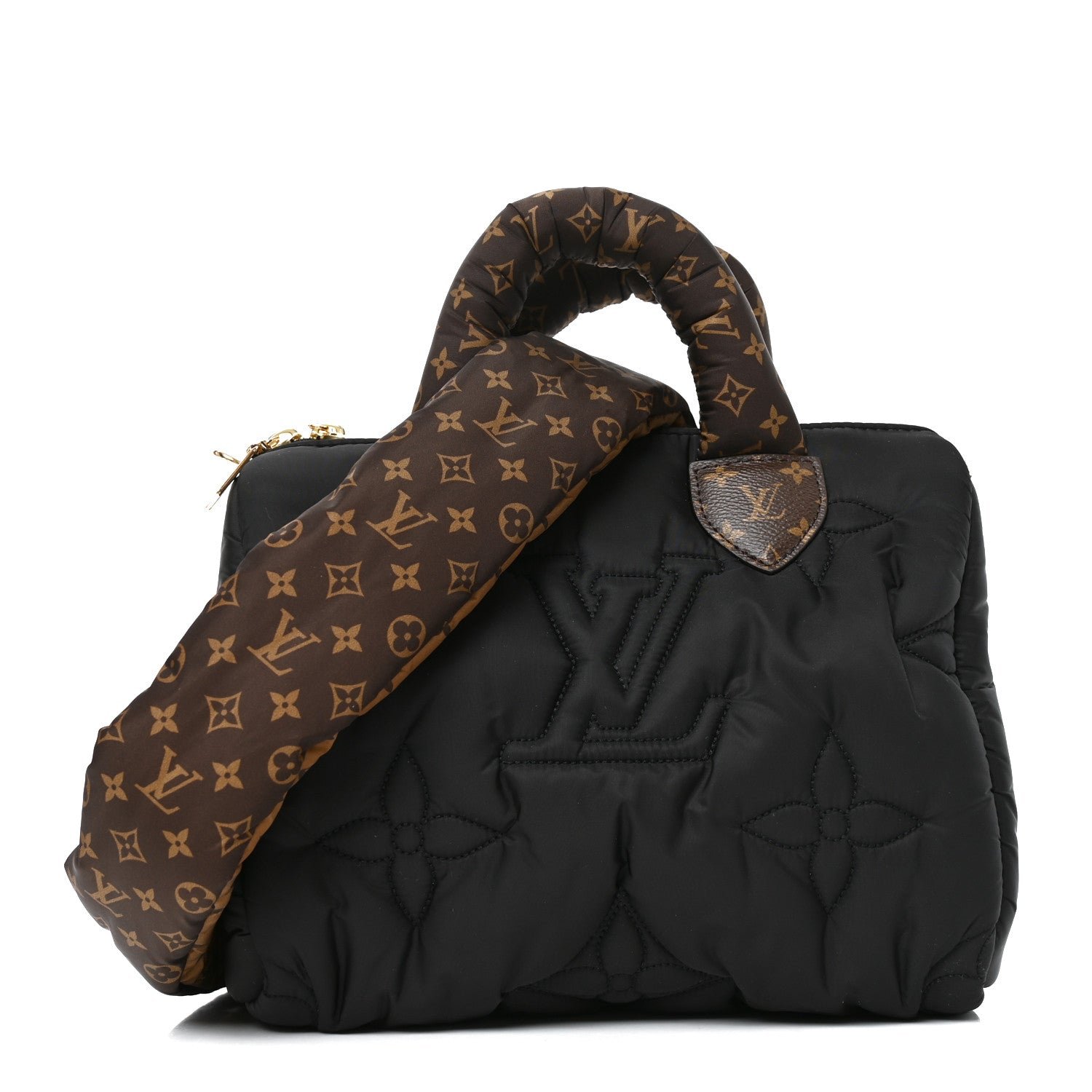 Louis Vuitton Econyl Mini Monogram Pillow Speedy Bandouliere 25 Black