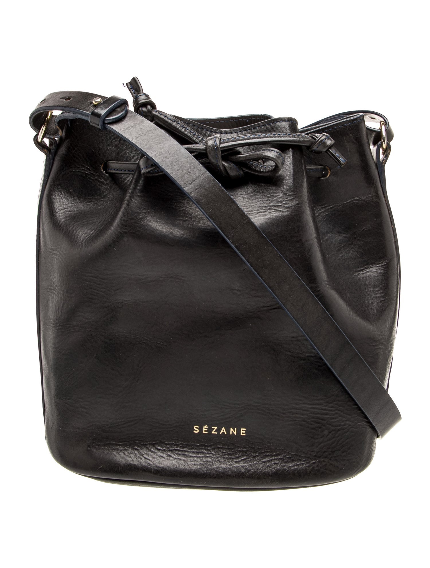 Leather Bucket Bag