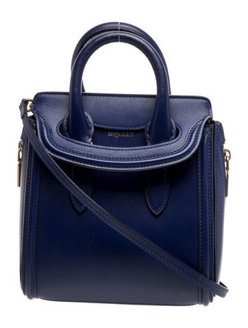 Alexander McQueen Leather Top Handle Bag