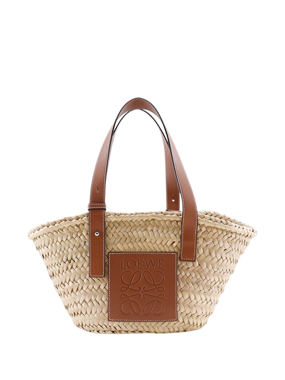 Loewe 2021-2026 Small Raffia Anagram Basket tote bag