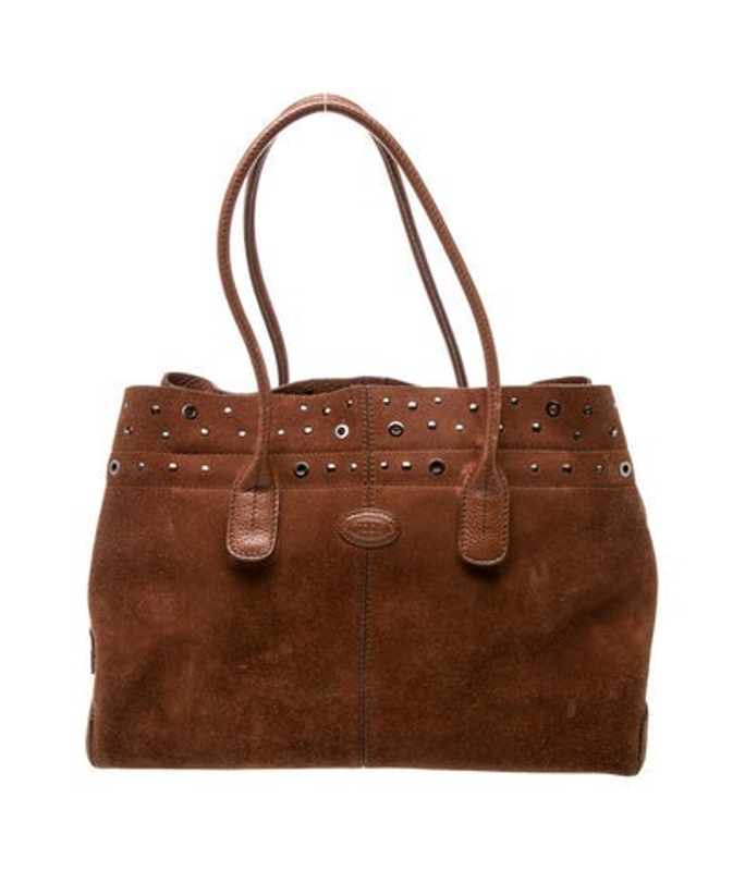 Tod's S Suede Shoulder Bag