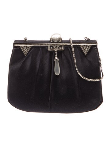 Judith Leiber Satin Evening Bag Vintage